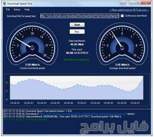 تحميل برنامج قياس سرعة النت مجانا